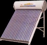 آبگرمکن خورشیدی از نوع لوله های تحت خلا